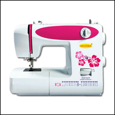 OKURMA/OKM-K819 PORTABLE LOCKSTITCH SEWING MACHINE